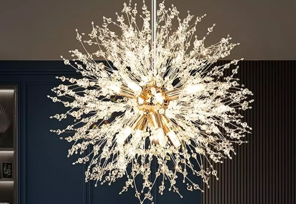 glass globe chandelier